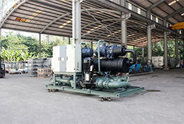 出口國外的水冷低溫機，用的是環(huán)保冷媒R404A